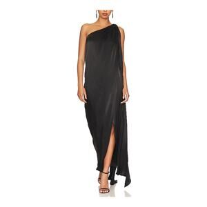 L'Academie Sleek Black Innes Maxi Size XS Dress